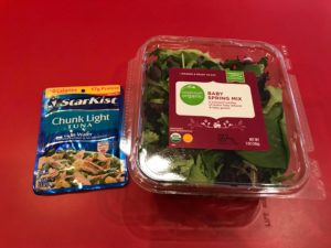 tuna and salad