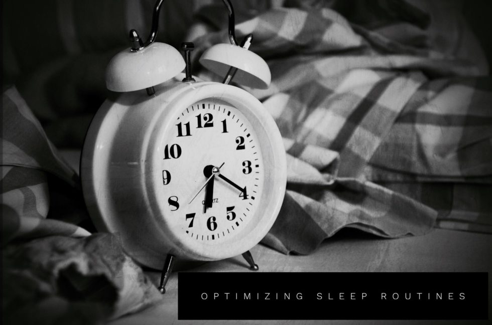 optimizing sleep routines